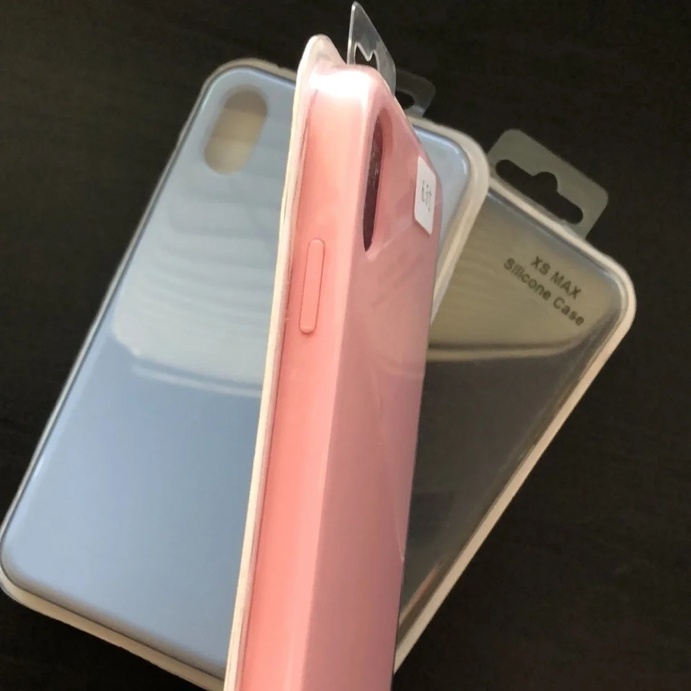 NEW iPhone Xs Max silicone case - Set of 3